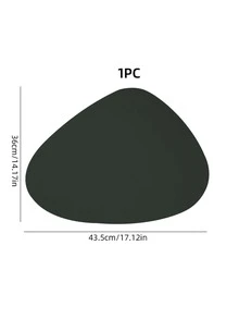 1 pièce Napperon Unicolore - Vert sapin - Voir 2