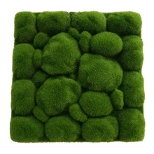 人造苔蘚仿真泡沫板綠色植物家居裝飾牆DIY微牆背景假苔蘚 - 綠色 - 查看 1