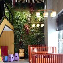 人造苔蘚仿真泡沫板綠色植物家居裝飾牆DIY微牆背景假苔蘚 - 綠色 - 查看 3