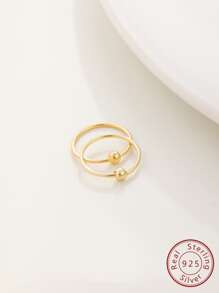 8mm純銀鼻環鼻子穿孔首飾類