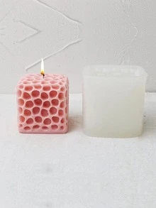 Diy 蜂巢形香氛蠟燭、手工肥皂、樹脂香氛石膏裝飾、1 件滴和矽膠模具