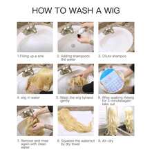 12 英寸女式齊肩波浪棕色鮑勃假髮，帶劉海，高溫合成纖維假髮，耐用造型，不纏結，非常適合日常佩戴自然逼真外觀，持久，機緯合成頭髮，這款耐熱假髮呈現自然外觀，適合日常使用，假髮 - 摩卡棕 - 查看 7