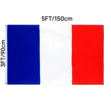 1入組顏色阻塞裝飾旗 - 紅白色 - 查看 5