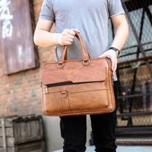 Fashion Multi-Pocket Briefcase With Adjustable Shoulder Strap Shoulder Bag Handbag Messenger Bag High School Students University Freshman For Travel, College, Outdoors, Commute Satchel Laptop Bag Thanksgiving Winter Purse Holiday Storage Bag Tote Bag Retro Business Premium Leather Briefcase Leather Handbag Large Capacity Computer Briefcase Casual Clutch Handbags Vacation Laptop Case Hip Bag Christmas Gifts For Bag Retro Bag Valentines Stickers Bags Brown Bag Valentine Gifts Vintage Gift Bag Pack Spring Vintage Bags