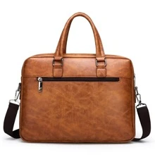 Fashion Multi-Pocket Briefcase With Adjustable Shoulder Strap Shoulder Bag Handbag Messenger Bag High School Students University Freshman For Travel, College, Outdoors, Commute Satchel Laptop Bag Thanksgiving Winter Purse Holiday Storage Bag Tote Bag Retro Business Premium Leather Briefcase Leather Handbag Large Capacity Computer Briefcase Casual Clutch Handbags Vacation Laptop Case Hip Bag Christmas Gifts For Bag Retro Bag Valentines Stickers Bags Brown Bag Valentine Gifts Vintage Gift Bag Pack Spring Vintage Bags