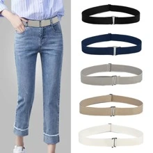 Minimalist Tape Belt - Black - View 1