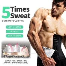 Espartilho Modelador de Cintura para Exercícios ao Ar Livre para Homens, Espartilho Modelador de Cintura Masculino para Controle da Barriga, Embalagem de Suor, Shapewear, Espartilho Modelador de Cintura, Acessórios de Academia