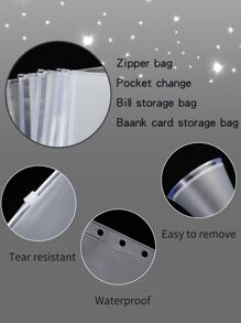 38 件 A6 PU 皮革预算夹笔记本钱包整理器，配有现金信封、预算表、自粘标签、文具用品返校、返校、学校用品、储蓄计划、双周储蓄计划、10000 储蓄计划、储蓄策略 - 黑色 - 查看 4