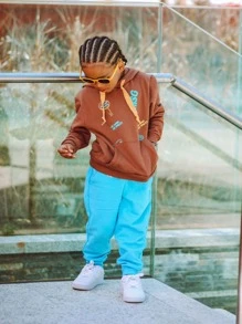 Toddler Boy Winter Coats - Marrón Mocha - Ver 1