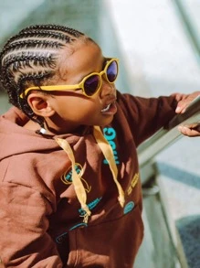Toddler Boy Winter Coats - Marrón Mocha - Ver 2