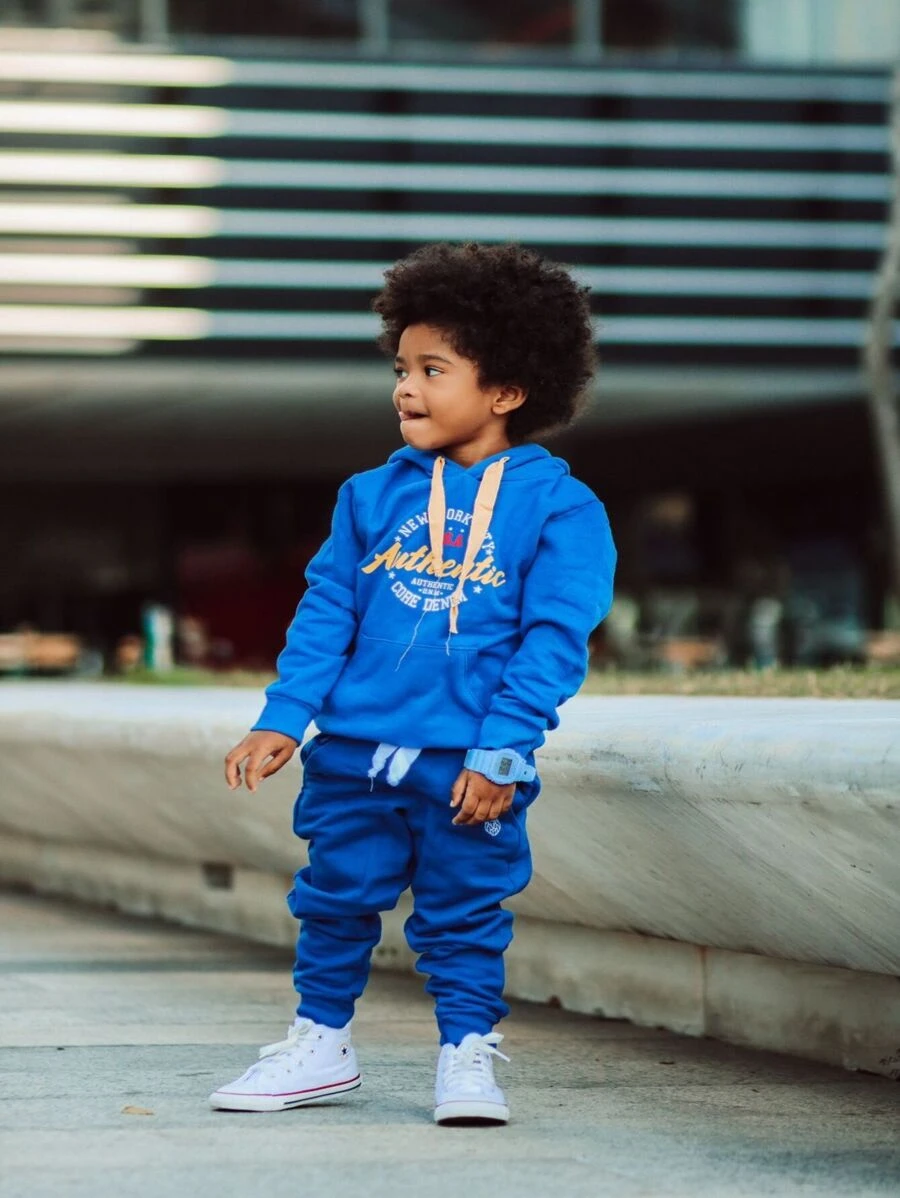 Toddler Boy Winter Coats - Neblina azul - Ver 1