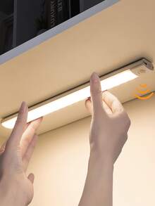 SISGHA 1入組40厘米鋁製櫥櫃下燈，現代可充電LED家用壁櫥燈 - 銀色 - 查看 5