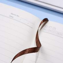 1pc Spliced Color Password Notebook, Minimalist And Highly Confidential Journal/meeting/office Record Book With Lock