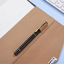 1pc Spliced Color Password Notebook, Minimalist And Highly Confidential Journal/meeting/office Record Book With Lock