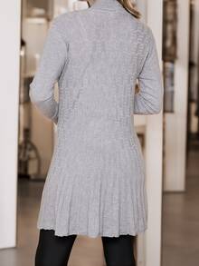 Women Cardigans - Màu Xám nhạt - Xem 2