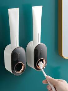 1 件豪华壁挂式牙膏挤压器家居浴室装饰秋季装饰返校