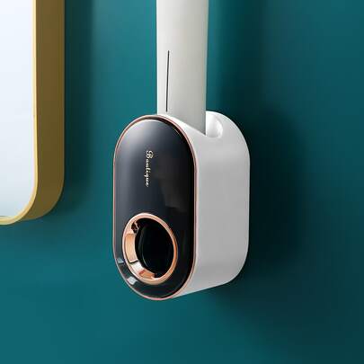 1 件豪华壁挂式牙膏挤压器家居浴室装饰秋季装饰返校