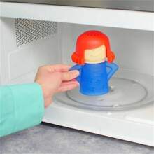 1pc Angry Mom Microwave Cleaner For Kitchen - Blue - View 5