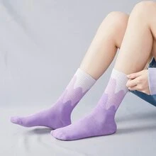 8 đôi Vớ thủy thủ đoàn thời trang đồ họa dành cho nữ cho cuộc sống hàng ngày - Nhiều màu - Xem 5