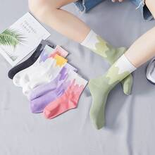 8 đôi Vớ thủy thủ đoàn thời trang đồ họa dành cho nữ cho cuộc sống hàng ngày - Nhiều màu - Xem 4