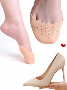 Protezione in silicone per le dita dei piedi per tacchi alti, cuscinetti ammortizzanti morbidi per regolare la misura delle scarpe, previene vesciche e calli (per dita dei piedi grandi o piccole) per tacchi alti da donna e scarpi sportivi da uomo per uso quotidiano estivo