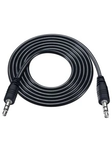 Pvc音頻電纜-公對公 - 黑色 - 查看 3