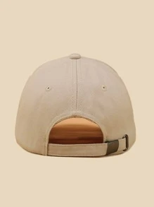 Mujer 1 pieza Gorra de béisbol con patrón de onda casual para vida diaria - Caqui - Ver 4