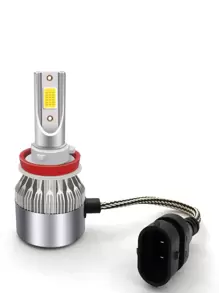 LED Conversion Headlight Bulb Kit H11 6000k 12v Car - White - View 2