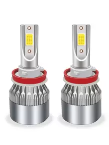 LED Conversion Headlight Bulb Kit H11 6000k 12v Car - White - View 4