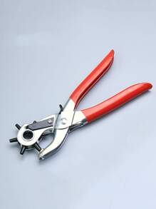 1入組皮革皮帶打孔機鉗子 - 銀色 - 查看 3