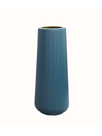 1入組擬真花PE花瓶,合適適用於客廳,餐具桌子,電視櫥櫃,家庭裝飾用品