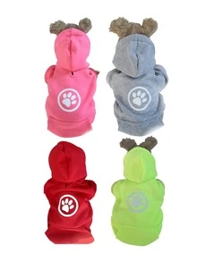 Sudadera para Perro Chico, Mediano y Grande - Rojo - Ver 2