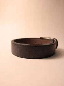 男性復古運動皮帶，適用於戶外運動和度假日常外出或作為送男友或學生的禮物 - 黑色 - 查看 6