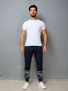 Men Sweatpants - Màu xanh hải quân - Xem 8