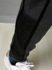 Men Sweatpants - Màu xám đen - Xem 7