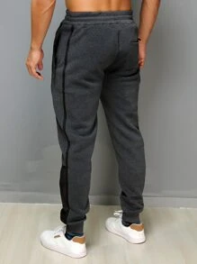 Men Sweatpants - Màu xám đen - Xem 4
