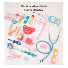 1套假裝玩具,現代字母圖案玩具適用於兒童 - 彩色 - 查看 4