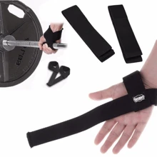 Straps Lifting Gym Pesas Crossfit Gimnasio Correas Levantamiento - Negro - Ver 3