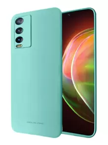 Molan Cano Soft Silicon Case For Vivo Y20 Y11s - Mint Green - View 1