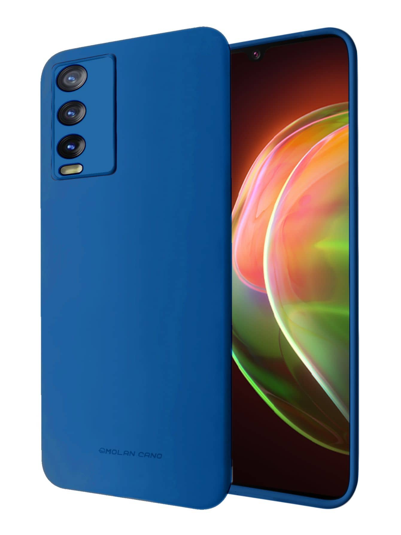 Molan Cano Soft Silicon Case For Vivo Y20 Y11s - 藏蓝色 - 查看 1