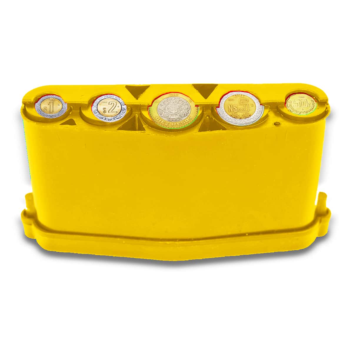 Marimba Porta Monedas De Resorte 1 Pieza - Amarillo - Ver 1