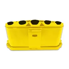 Marimba Porta Monedas De Resorte 1 Pieza - Amarillo - Ver 3