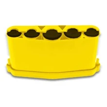 Marimba Porta Monedas De Resorte 1 Pieza - Amarillo - Ver 2