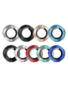 Protector de lentes de camara - Metalizado - Morado - Ver 2