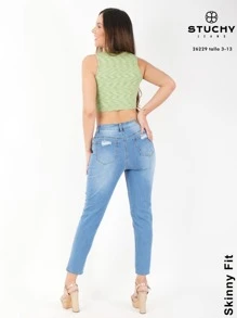 Jeans STUCHY Skinny Fit 26229 - Azul - Ver 1