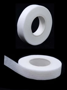 4入組白色透氣睫毛延長膠帶專業軟膠帶用於嫁接睫毛 - 白色 - 查看 3