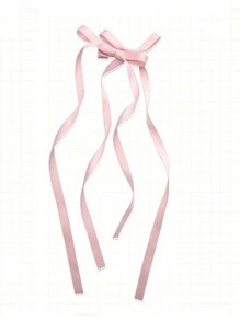 2pcs Ribbon Bow Sweet Girl Hair Ties