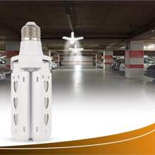 Lampada Led Luminária Multifuncional 3 Petalas 18w Dobrável - Branco - Visão 1