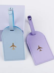 Bộ 2 thẻ hành lý họa tiết máy bay cho phụ kiện du lịch tuần trăng mật Phụ kiện kỳ nghỉ cho mùa lễ Bộ phụ kiện du lịch Đồ dùng du lịch thiết yếu cho du lịch Ba lô Túi du lịch Hành lý Vali Đồ dùng du lịch Túi đựng đồ dùng học tập trở lại trường Phụ kiện học tập Đồ dùng học tập - Nhiều màu - Xem 2