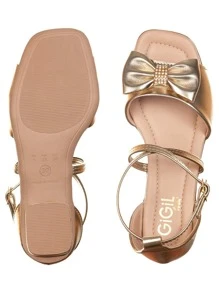 GiGiL Kids Heeled Sandals - 金色 - 查看 2